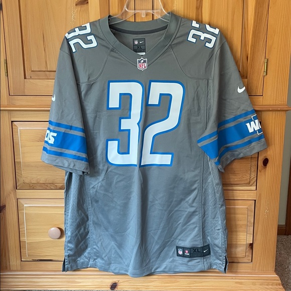NFL Nike Detroit Lions 32 D’andre Swift football jersey like new - Picture 1 of 9